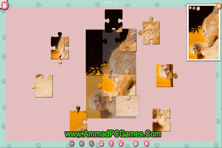 1001 Jigsaw Cute Cats 2 With Patch