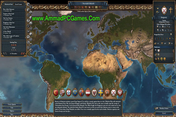 Europa Universalis IV v1.34.5 Game Features