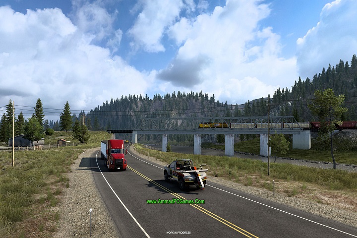 18 Wheels of Steel Hard Truck V 1.0 PC Game With Keyge